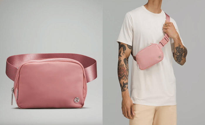 Pink Lululemon Belt Bag